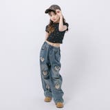 ラインストーンデザインリブミニTシャツ | URBAN CHERRY | 詳細画像12 