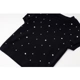 ラインストーンデザインリブミニTシャツ | URBAN CHERRY | 詳細画像18 