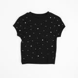ラインストーンデザインリブミニTシャツ | URBAN CHERRY | 詳細画像5 