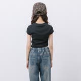 ラインストーンデザインリブミニTシャツ | URBAN CHERRY | 詳細画像8 