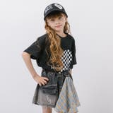 ブロックチェックハートプリントオーバーサイズTシャツ | URBAN CHERRY | 詳細画像11 