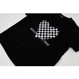 ブロックチェックハートプリントオーバーサイズTシャツ | URBAN CHERRY | 詳細画像16 
