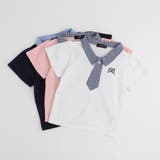 【CHIPIE/シピ】"サラ軽ポロ"チェックネクタイドッキングトップス | URBAN CHERRY | 詳細画像2 