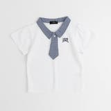 【CHIPIE/シピ】"サラ軽ポロ"チェックネクタイドッキングトップス | URBAN CHERRY | 詳細画像3 