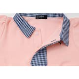【CHIPIE/シピ】"サラ軽ポロ"チェックネクタイドッキングトップス | URBAN CHERRY | 詳細画像32 