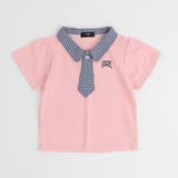 【CHIPIE/シピ】"サラ軽ポロ"チェックネクタイドッキングトップス | URBAN CHERRY | 詳細画像4 