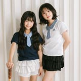 【CHIPIE/シピ】"サラ軽ポロ"チェックネクタイドッキングトップス | URBAN CHERRY | 詳細画像46 