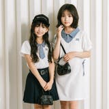 【CHIPIE/シピ】"サラ軽ポロ"チェックネクタイドッキングトップス | URBAN CHERRY | 詳細画像47 