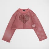 【2点セット】 レイヤードで盛れる ロゴプリントメッシュクロップドトップス＋キャ… | URBAN CHERRY | 詳細画像13 