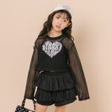 【2点セット】 レイヤードで盛れる ロゴプリントメッシュクロップドトップス＋キャ… | URBAN CHERRY | 詳細画像31 