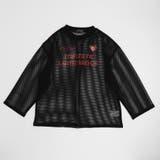 【1枚でもレイヤードでも盛れる】ロゴプリントオーバーサイズメッシュトップス | URBAN CHERRY | 詳細画像12 