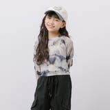 【伸縮性＆サラっと素材】クロップドラインストーンニュアンスシアートップス | URBAN CHERRY | 詳細画像45 