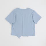 アシンメトリーフロントスリットクロップドTシャツ | URBAN CHERRY | 詳細画像6 