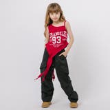 フロントロゴプリントアシンメトリーフリルキャミ | URBAN CHERRY | 詳細画像18 