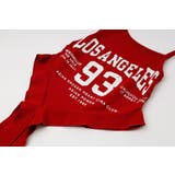 フロントロゴプリントアシンメトリーフリルキャミ | URBAN CHERRY | 詳細画像22 