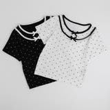 レイヤードライクポルカドットリボンTシャツ | URBAN CHERRY | 詳細画像2 