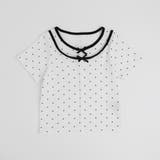 レイヤードライクポルカドットリボンTシャツ | URBAN CHERRY | 詳細画像4 