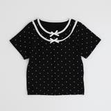 レイヤードライクポルカドットリボンTシャツ | URBAN CHERRY | 詳細画像5 