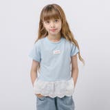 カットワークレースフリルドッキングTシャツ | URBAN CHERRY | 詳細画像1