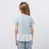 カットワークレースフリルドッキングTシャツ | URBAN CHERRY | 詳細画像10