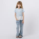 カットワークレースフリルドッキングTシャツ | URBAN CHERRY | 詳細画像12