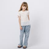 カットワークレースフリルドッキングTシャツ | URBAN CHERRY | 詳細画像15