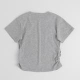 サイドギャザークロップドパールTシャツ | URBAN CHERRY | 詳細画像6