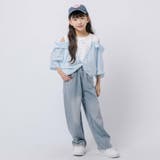 ストライプシャツドッキングオープンショルダートップス | URBAN CHERRY | 詳細画像12