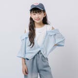 ストライプシャツドッキングオープンショルダートップス | URBAN CHERRY | 詳細画像9
