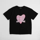 ハートテキストロゴプリントTシャツ | URBAN CHERRY | 詳細画像2