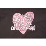 ハートテキストロゴプリントTシャツ | URBAN CHERRY | 詳細画像24