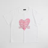 ハートテキストロゴプリントTシャツ | URBAN CHERRY | 詳細画像5