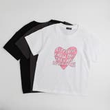 ハートテキストロゴプリントTシャツ | URBAN CHERRY | 詳細画像8