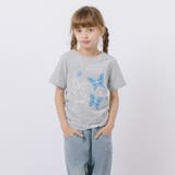 レースフリルバタフライロゴプリントギャザーTシャツ | URBAN CHERRY | 詳細画像10