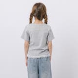 レースフリルバタフライロゴプリントギャザーTシャツ | URBAN CHERRY | 詳細画像8