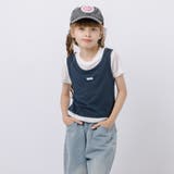 レイヤードライクフロントタグデザインドッキングトップス | URBAN CHERRY | 詳細画像3