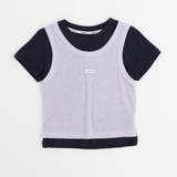 レイヤードライクフロントタグデザインドッキングトップス | URBAN CHERRY | 詳細画像5