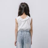 フロントフリルデザインノースリーブブラウス | URBAN CHERRY | 詳細画像8