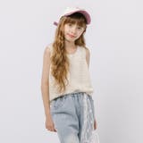 ネックスカラップデザインサマーニットノースリーブトップス | URBAN CHERRY | 詳細画像26 