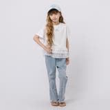 ワンポイントデザインシアーティアードフリルドッキングトップス | URBAN CHERRY | 詳細画像11