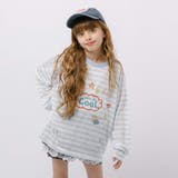 ポッププリントデザインボーダーシアーオーバーサイズトップス | URBAN CHERRY | 詳細画像15 