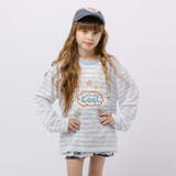 ポッププリントデザインボーダーシアーオーバーサイズトップス | URBAN CHERRY | 詳細画像32 
