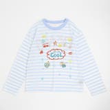 ポッププリントデザインボーダーシアーオーバーサイズトップス | URBAN CHERRY | 詳細画像5 