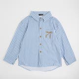 バックリボンプリントストライプオーバーサイズシャツ | URBAN CHERRY | 詳細画像2