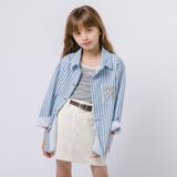 バックリボンプリントストライプオーバーサイズシャツ | URBAN CHERRY | 詳細画像8