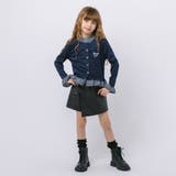 チェックシャツドッキングワンポイントリボンデザインリブトップス | URBAN CHERRY | 詳細画像13