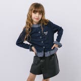 チェックシャツドッキングワンポイントリボンデザインリブトップス | URBAN CHERRY | 詳細画像42