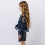 チェックシャツドッキングワンポイントリボンデザインリブトップス | URBAN CHERRY | 詳細画像9