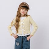 ミニフラワープリントキャミドッキングフロントリボントップス | URBAN CHERRY | 詳細画像14 