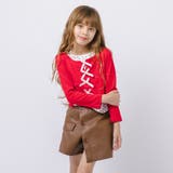 ミニフラワープリントキャミドッキングフロントリボントップス | URBAN CHERRY | 詳細画像3 